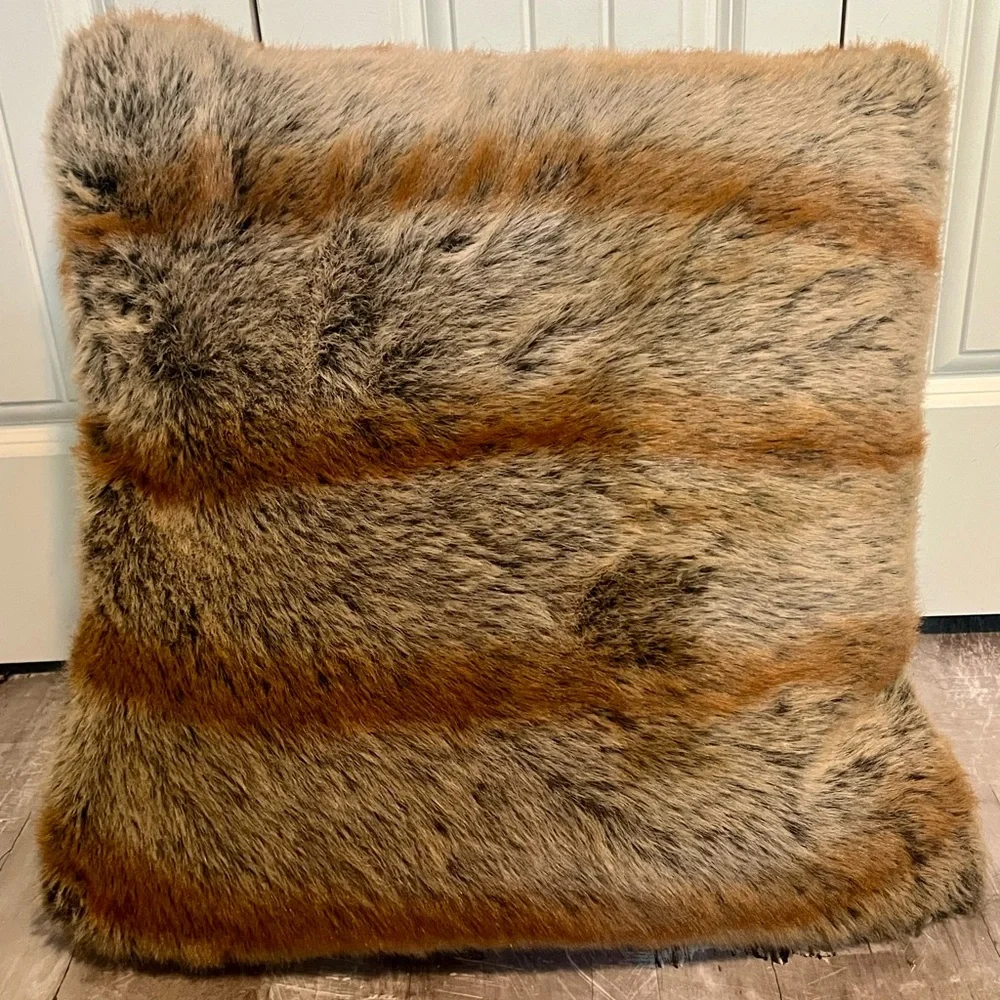 Restoration Hardware Ultimate Faux Fur pillow